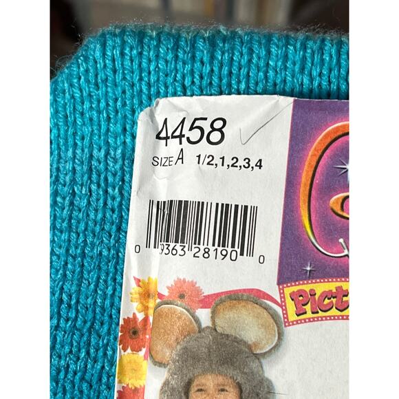 Simplicity 4458 Sewing pattern Toddler mouse bunny monkey dog size 1/2 1 2 3 4 - Picture 2 of 5